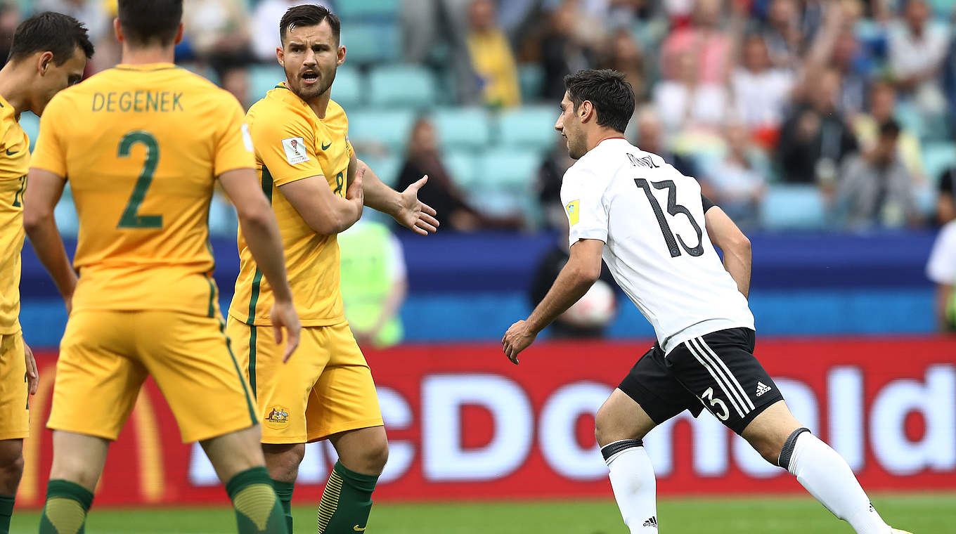 Premiere: Stindl erzielt gegen Australien sein erstes Tor für die Nationalmannschaft © 2017 Getty Images