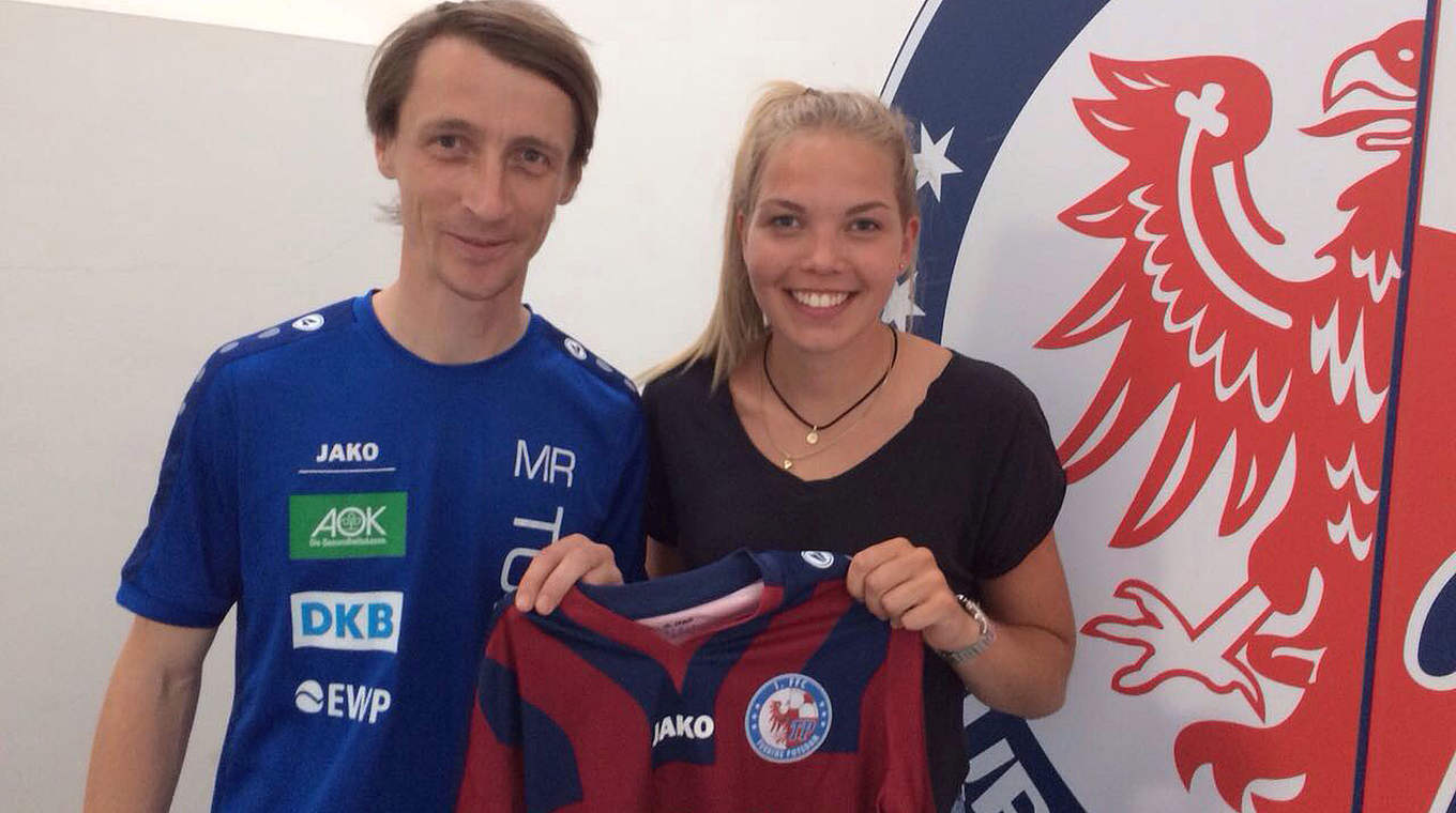 Nina Ehegötz freut sich auf Potsdam: "Sportlich gesehen ein großer Schritt für mich" © 1. FFC Turbine Potsdam
