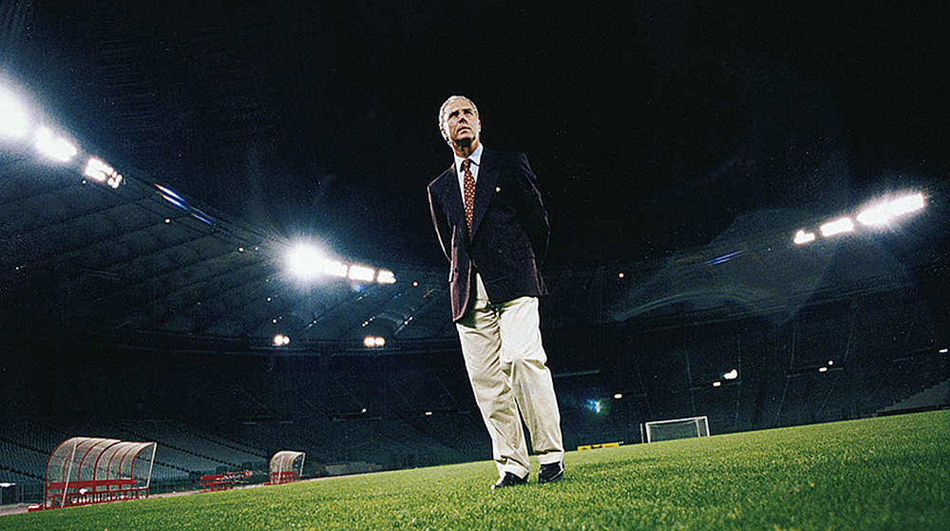 Von 1984 bis 1990 Teamchef der deutschen Nationalmannschaft: Franz Beckenbauer © DFB
