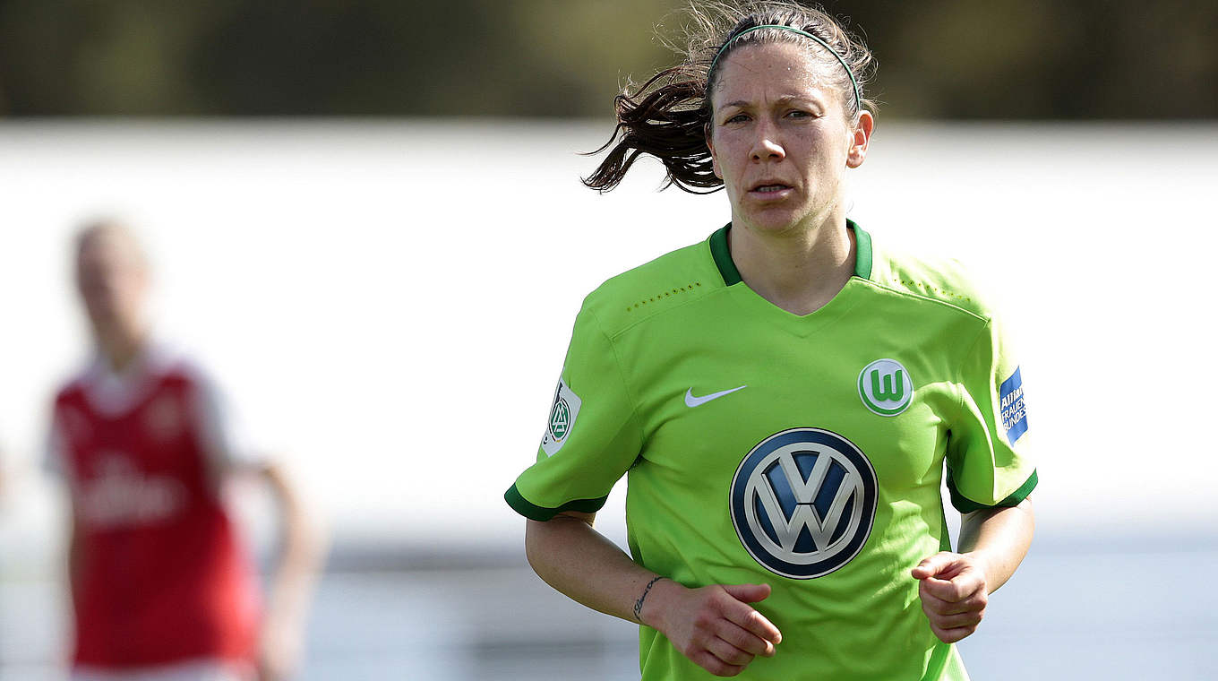 Verlässt Wolfsburg nach zwei Jahren in Richtung Barcelona: Élise Bussaglia © 2017 Getty Images For VfL Wolfsburg