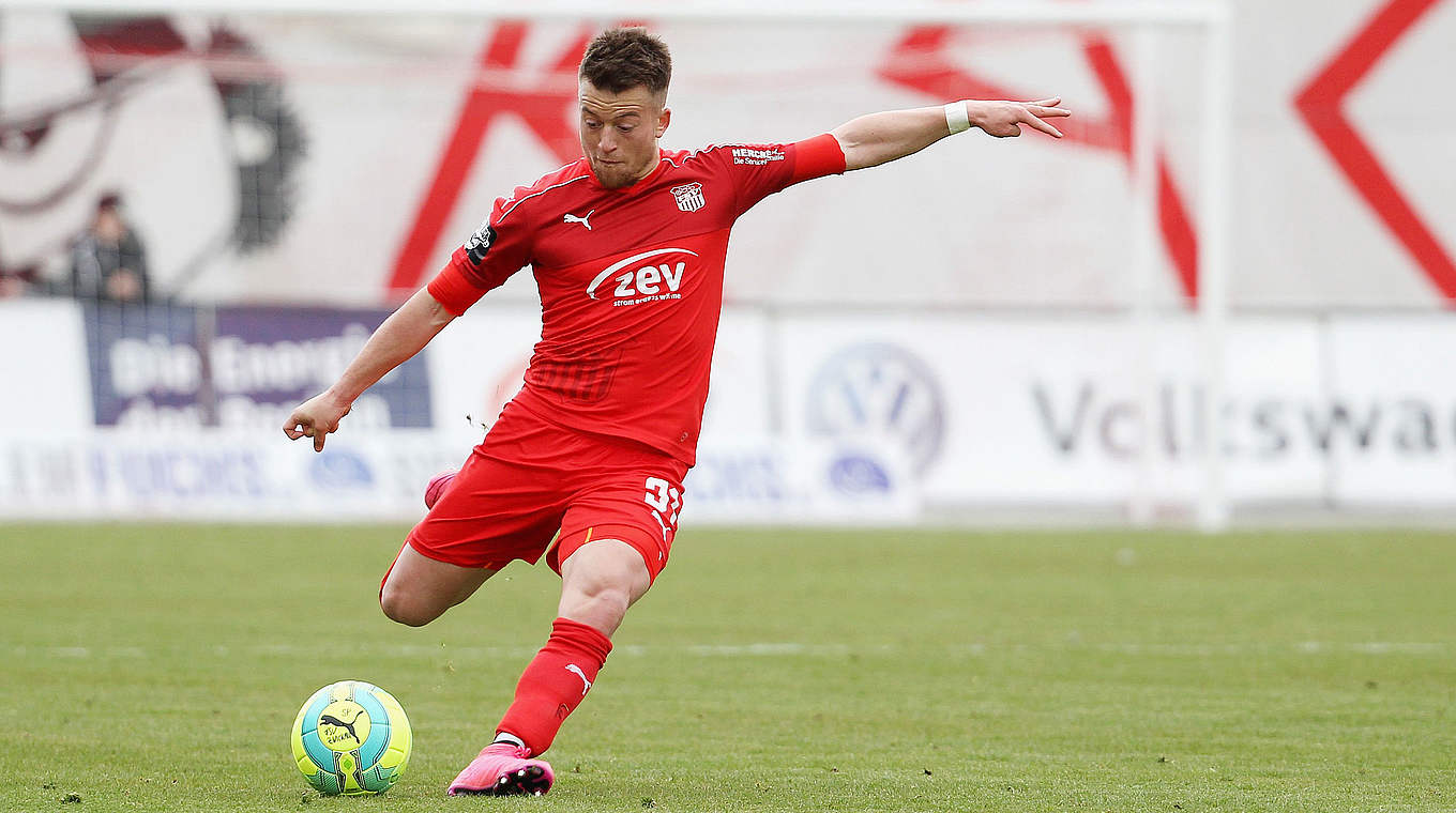 Zugang für die Würzburger Kickers: Patrick Göbel kommt vom Ligarivalen FSV Zwickau © 2017 Getty Images