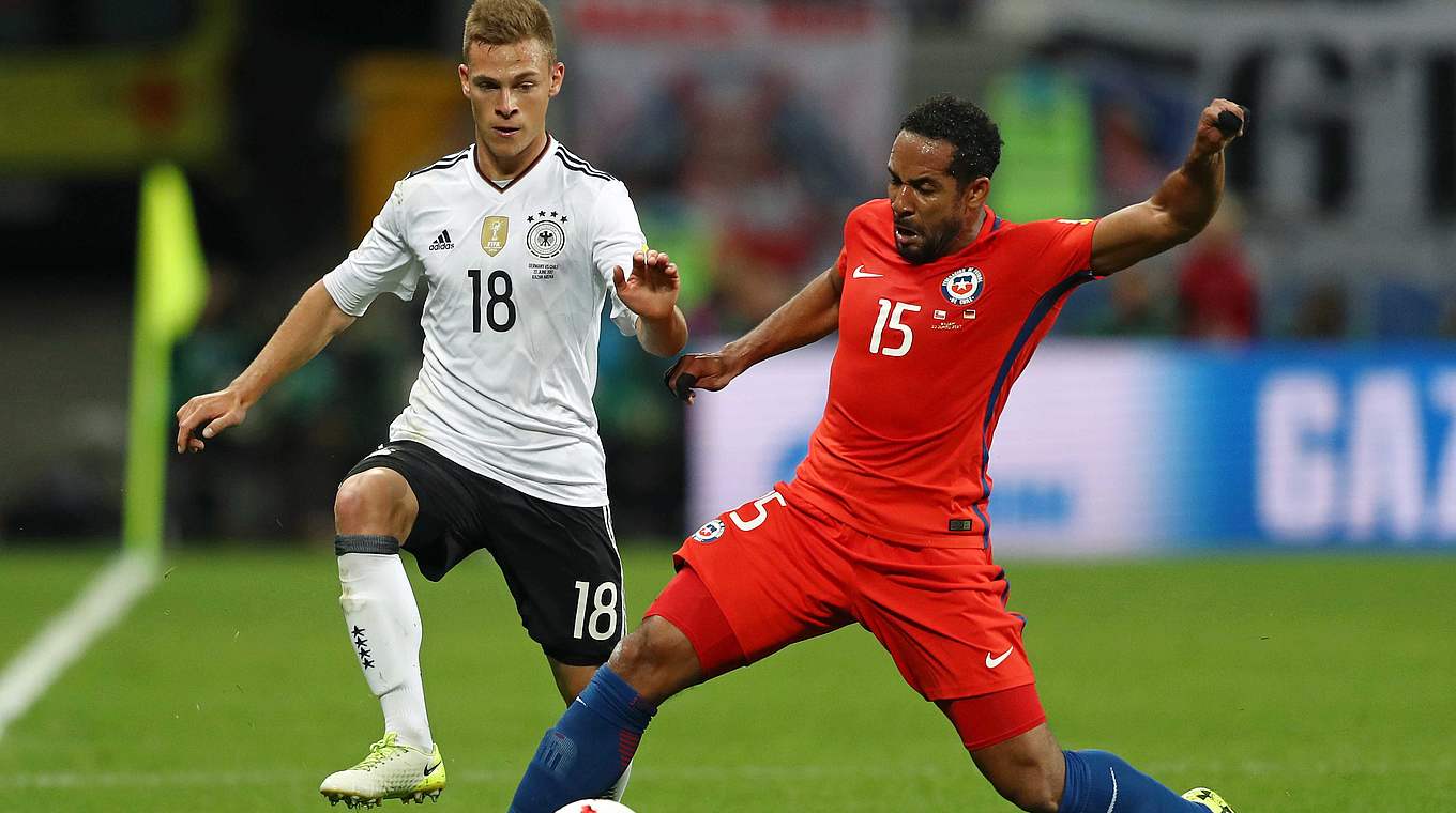 Kimmich (l.): "Hinten raus waren wir die bessere Mannschaft" © 2017 Getty Images