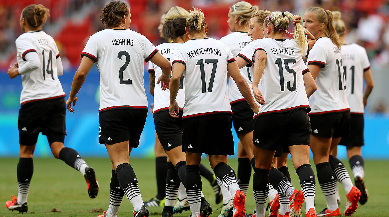 Germany lie seven points behind the USA © 2016 Getty Images