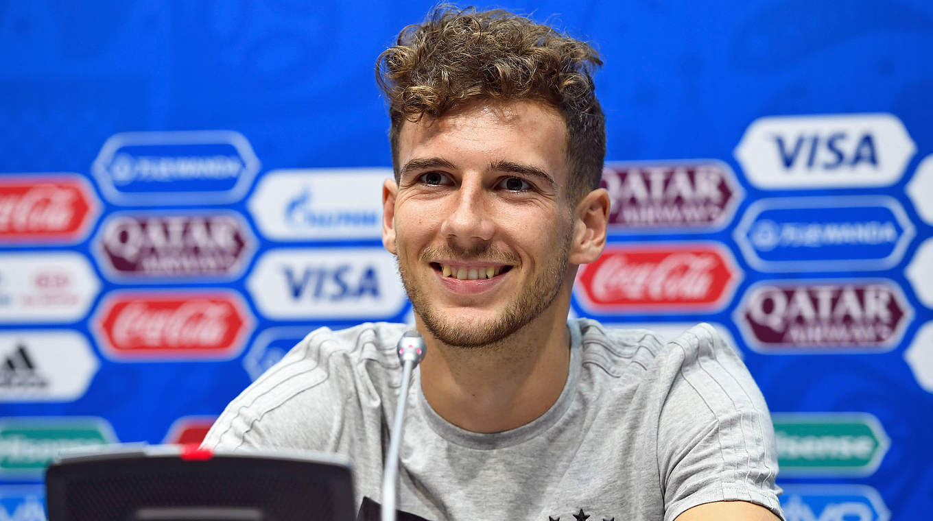 Goretzka: "Reaching the semi-final is the main aim." © GES/Marvin Ibo Guengoer