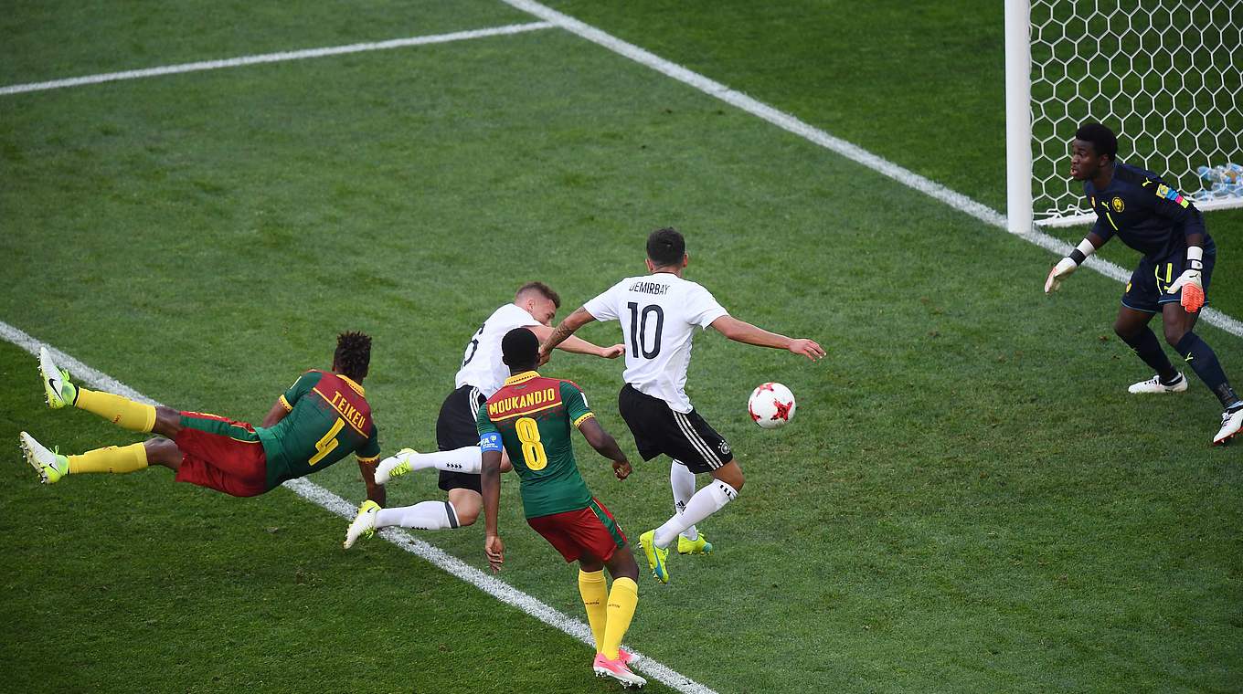 Kimmich missed a great chance to give Germany the lead  © This content is subject to copyright.