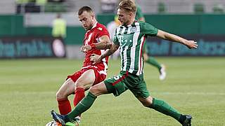 Florian Trinks (r.) wechselt von Ferencváros Budapest nach Chemnitz © imago