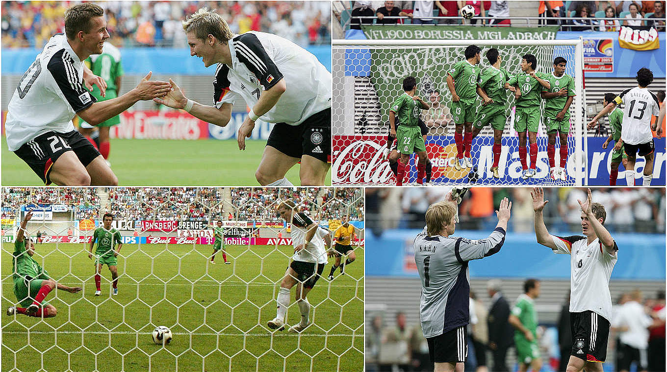 Déjà-vu gegen Mexiko: DFB-Team vor zwölf Jahren im Spiel um Platz drei © Getty Images/Collage DFB