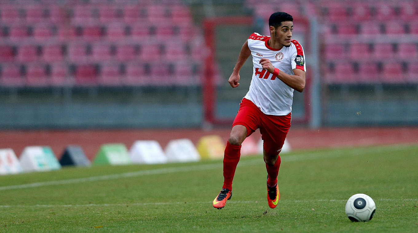 Neuer Spielführer bei Fortuna Köln:  Hamdi Dahmani © 2016 Getty Images