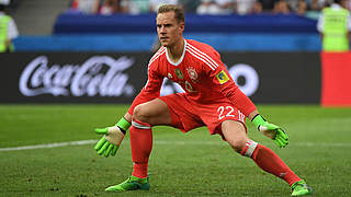 Marc-André ter Stegen has established himself as Löw's number one choice in net for the Confed Cup. © AFP/GettyImages
