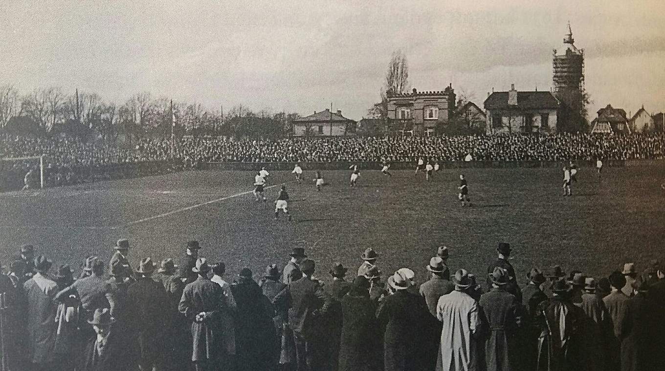 Ein Derby, das die Massen 1933 anzog: Hamburger SV gegen Eimsbütteler TV © Eimsbütteler TV