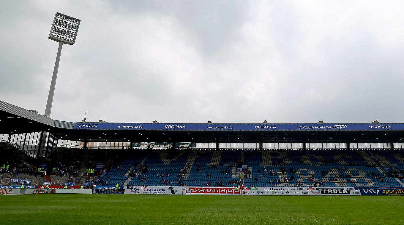 The venue for the 2. Liga's opener is the Vonovia Ruhrstadion © 2017 Getty Images