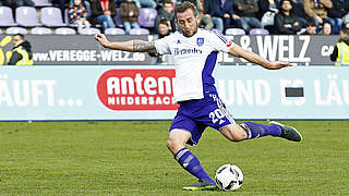 Vier Spiele Sperre und Geldstrafe: Marc Heider vom VfL Osnabrück © 2017 Getty Images