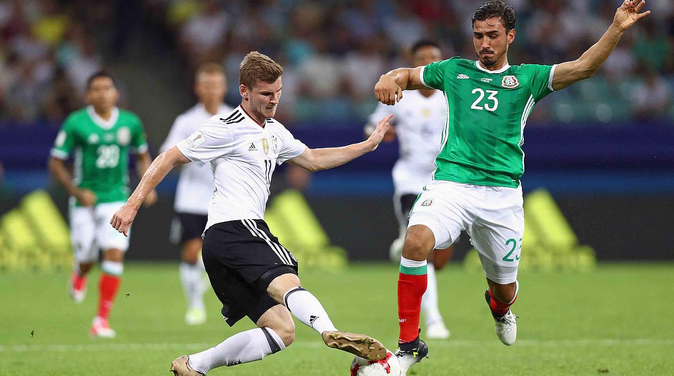 Timo Werner (l.): "Wir haben gut angefangen, danach aber etwas nachgelassen" © 2017 Getty Images