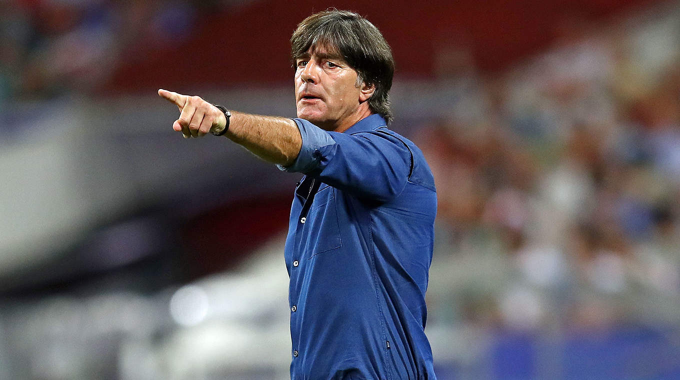 Bundestrainer Löw: "Wir wollen uns schnell als Tabellenerster für die WM qualifizieren" © 2017 Getty Images