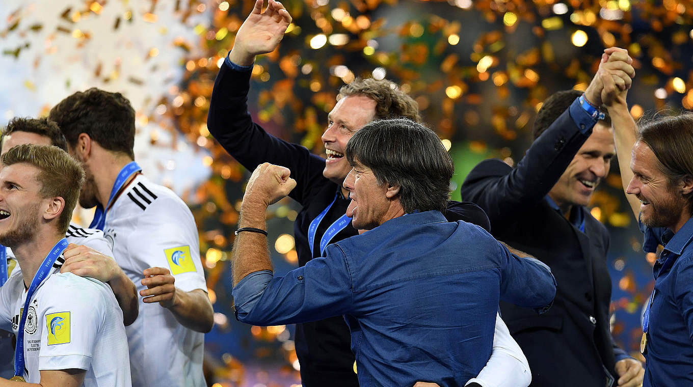 Joachim Löw (v.): "Deutschland ist immer noch die beste Mannschaft der Welt" © GES-Sportfoto
