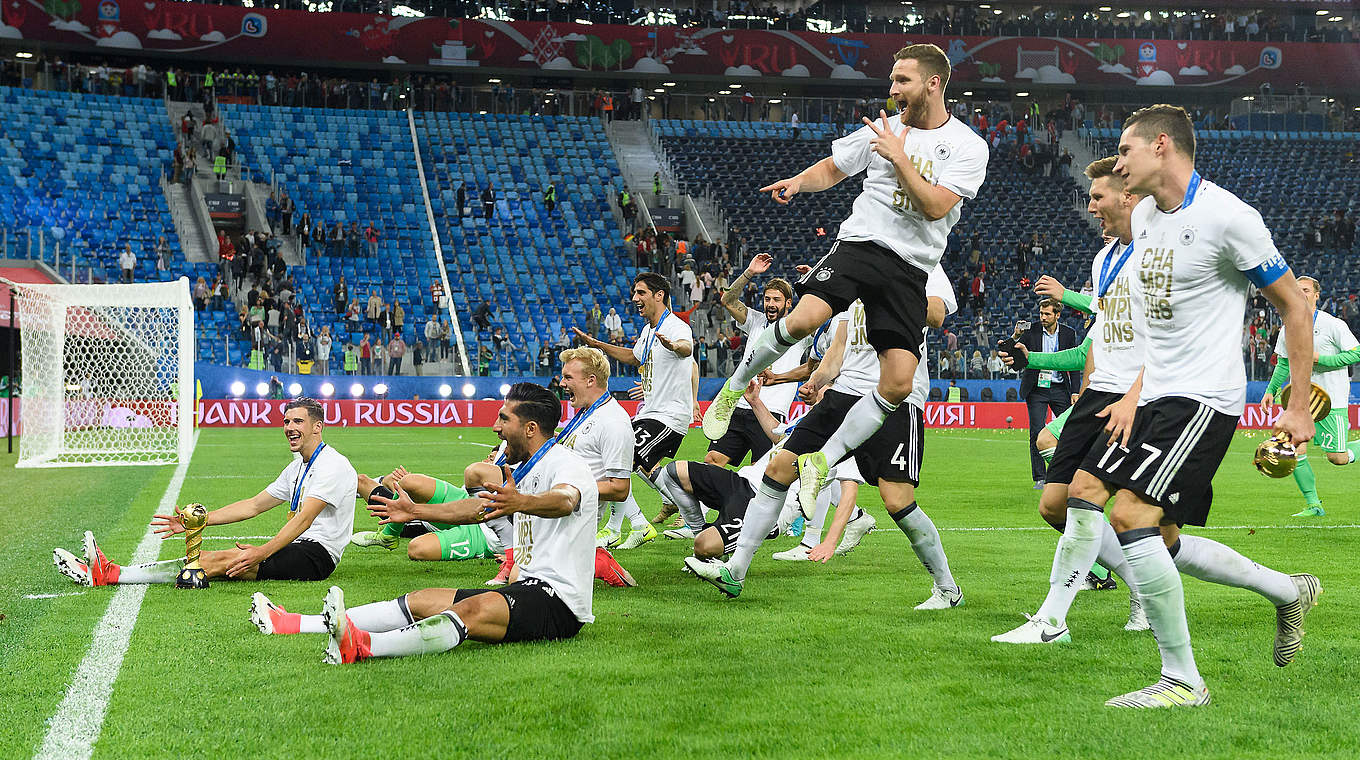 Zuschauermagnet: das Finale um den Confed Cup in Russland mit dem DFB-Team © GES/Marvin Ibo GÃ¼ngÃ¶r