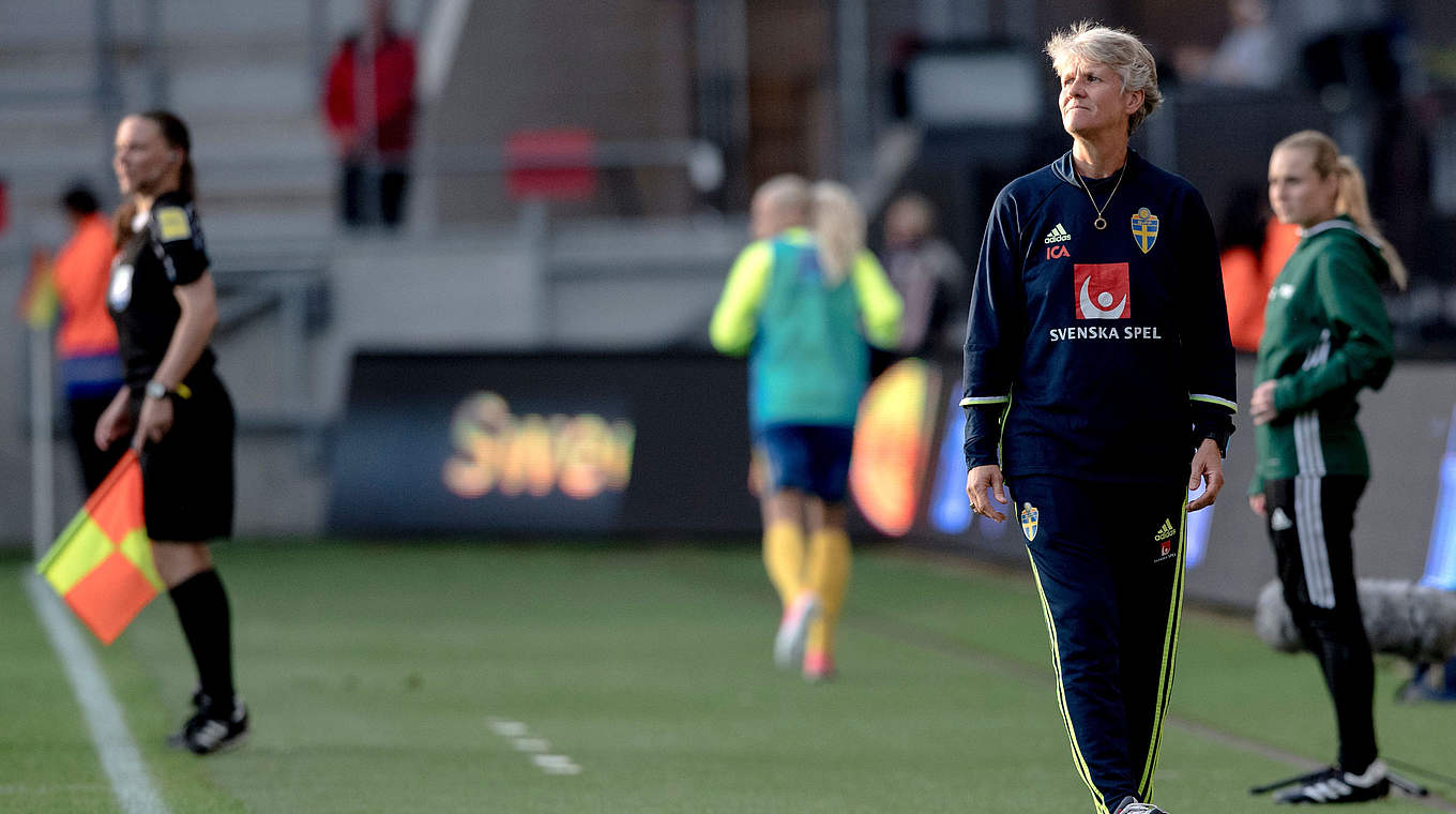 Beeindruckende Karriere: Eine EM-Medaille fehlt Pia Sundhage aber noch © Getty Images