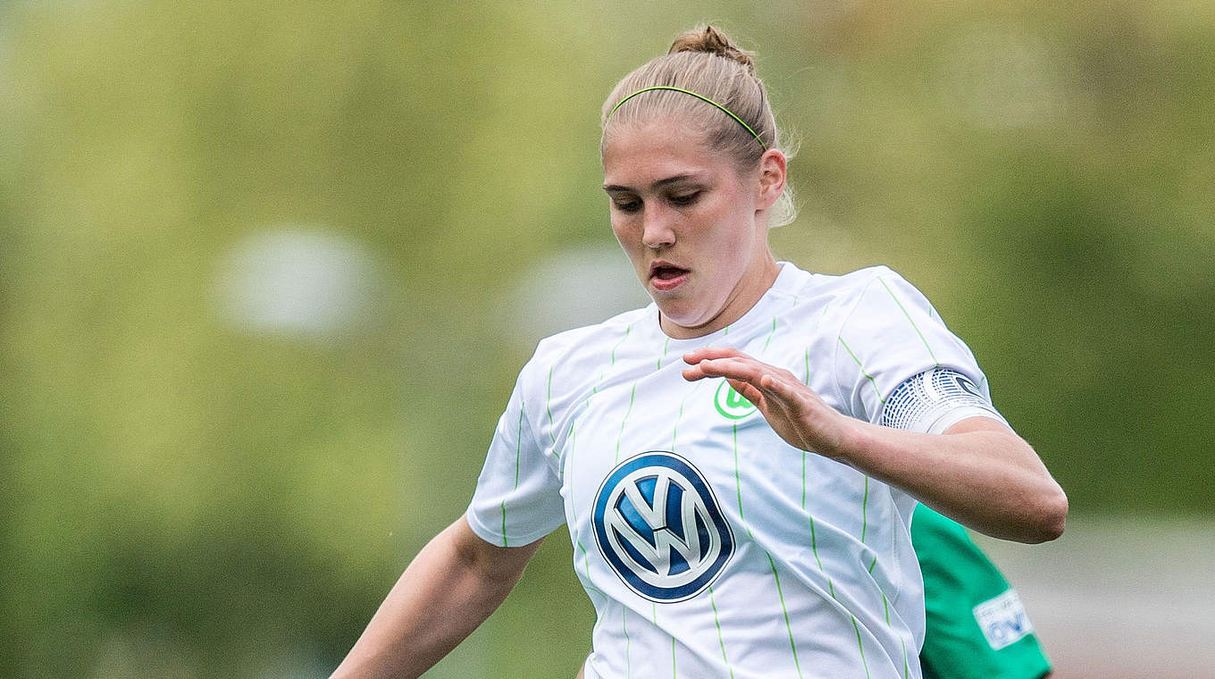 Wechselt vom VfL Wolfsburg zum SC Sand: Johanna Tietge © 2017 Getty Images