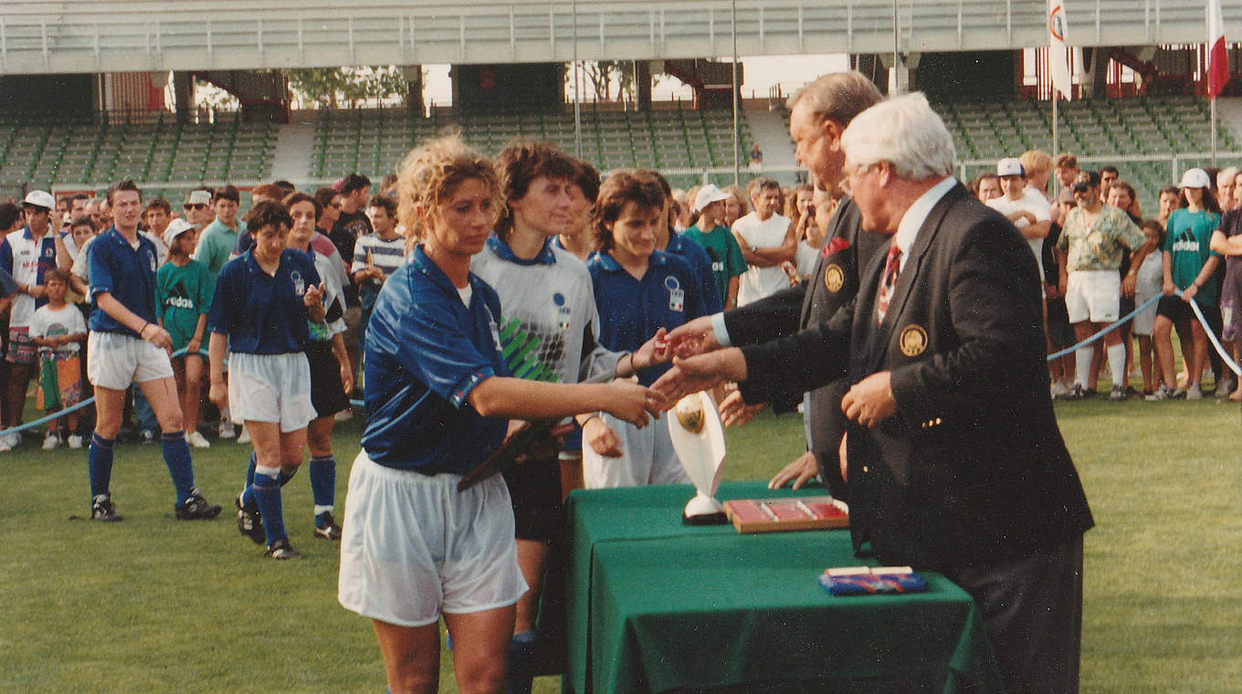 Großér Erfolg: EM-Silber 1993 für Italien © Rainer Hennies