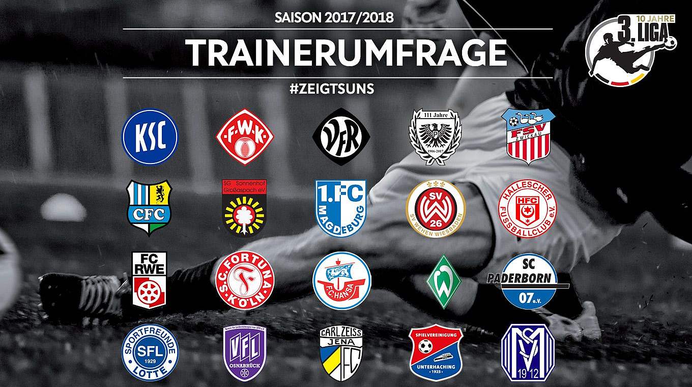 20 Teams: Wer macht das Rennen in der 3. Liga? © DFB