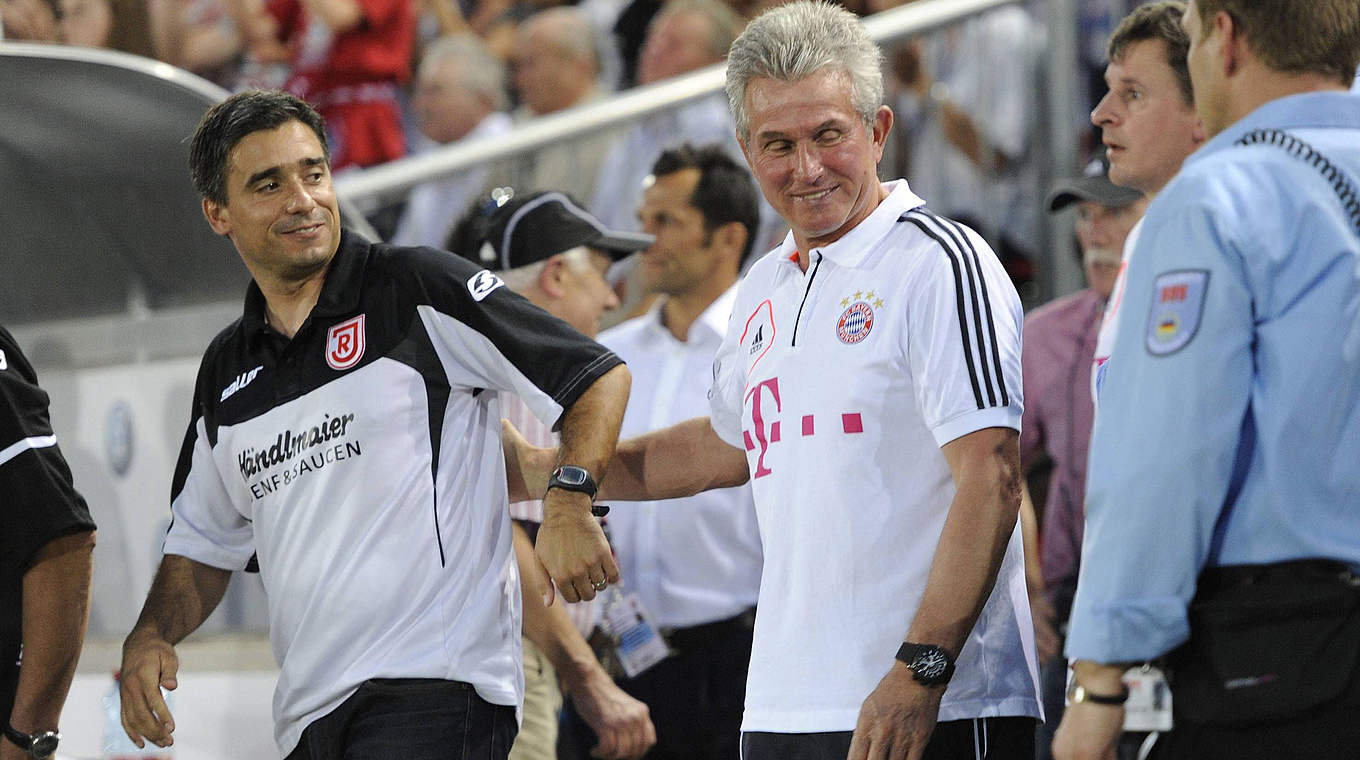 Corrochano (l.) über Jupp Heynckes: "Er hat mir Disziplin vermittelt" © imago sportfotodienst