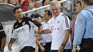 Corrochano (l.) über Jupp Heynckes: 