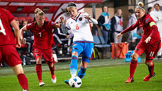 19 Spiele, 17 Siege und zwei Unentschieden: die Bilanz der DFB-Frauen gegen Russland © 2016 Getty Images