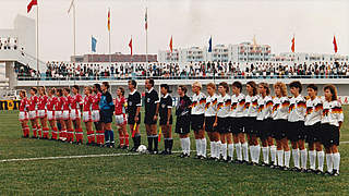 WM-Viertelfinale 1991: Dänemark schafft es in die Verlängerung, Deutschland siegt 2:1 © Rainer Hennies