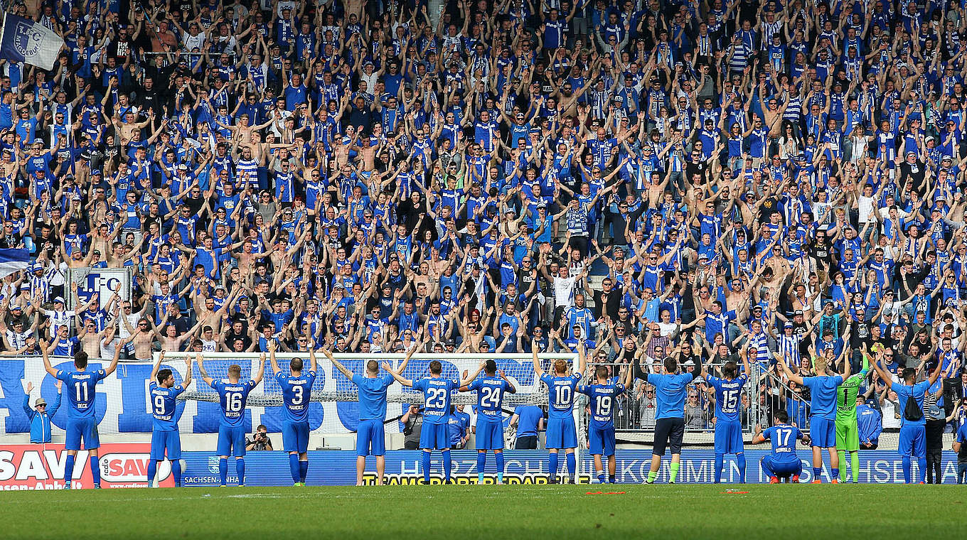 Vereinsrekord für 3. Liga: Der 1. FC Magdeburg verkauft mehr als 10.000 Dauerkarten © 2017 Getty Images