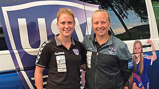 Aus Neuseeland nach Thüringen: Catherine Joan Bott (l.) wechselt nach Jena © FF USV Jena