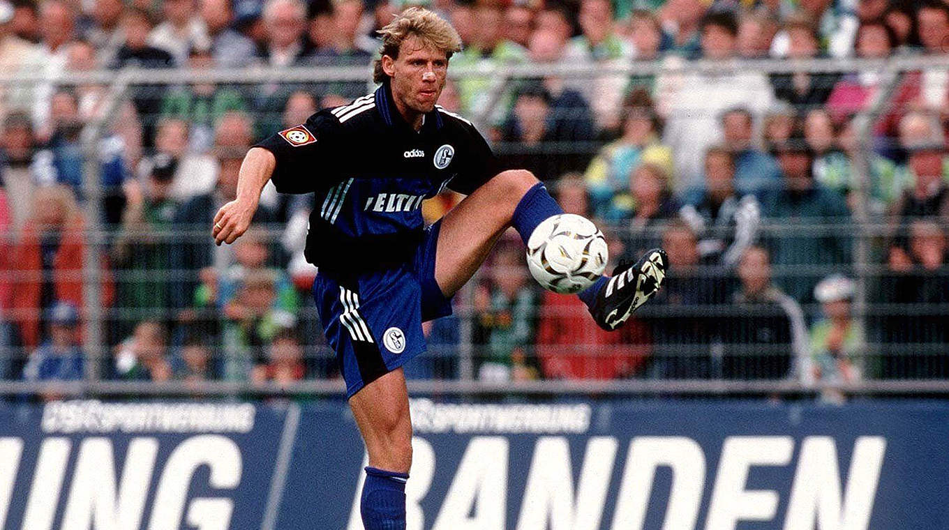 Gefeierter Held beim Derbysieg gegen den BVB 1997: Schalkes Joker Ingo Anderbrügge © Bongarts