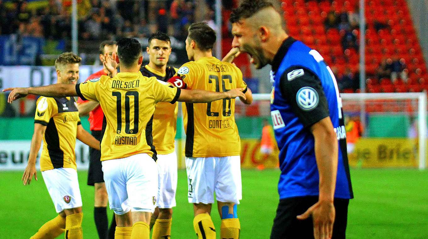 First hurdle cleared for Dynamo Dresden © imago/Kruczynski