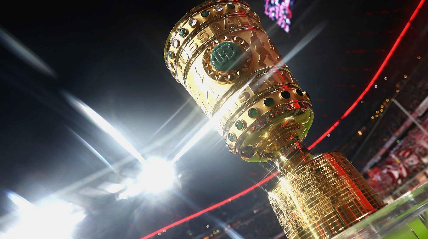 Halbfinale im DFB-Pokal: Die Spiele finden am 17. und 18. April 2018 statt © 2017 Getty Images