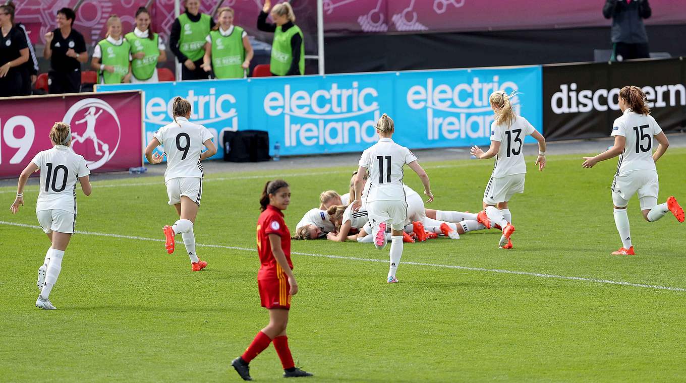 Maren Meinert übers Spanien-Spiel: "Mich freut total, dass wir die Null halten konnten" © SPORTSFILE