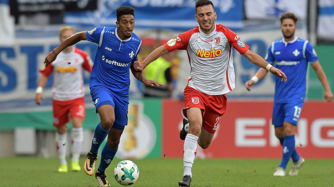 Jahn Regensburg come from behind against Darmstadt  © imago/Jan Huebner