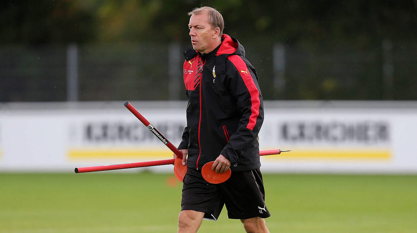 Unterstützt Cheftrainer Marc Fascher in Lotte: der frühere Bundesligaprofi André Trulsen © imago/Pressefoto Baumann