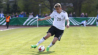 Bislang zweimal für die deutsche U 18 am Ball: Lennard Maloney © 2017 Getty Images