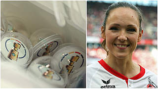 32 balls, 16 ties: Carolin Kebekus will be doing the secound round DFB Pokal draw © 