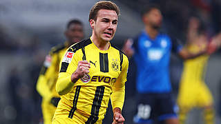 Absolvierte sein letztes Pflichtspiel am 29. Januar: Mario Götze vor dem Comeback © 2016 Getty Images