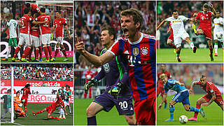 Seit 2012 immer Sieger im Auftaktspiel: der Rekordmeister FC Bayern München © Getty Images/Collage DFB