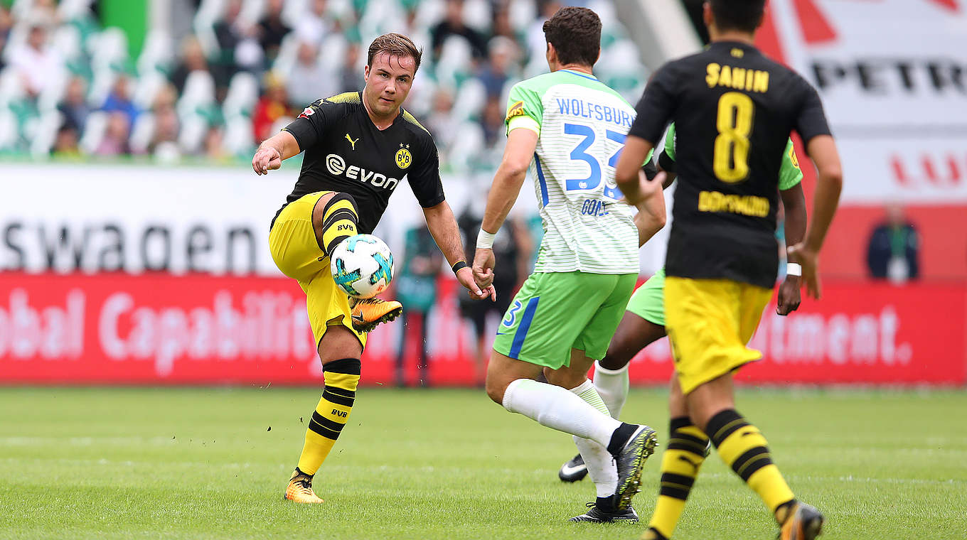 BVB star: Mario Götze (left): "I still need to put in a lot of training and hard work" © 2017 Getty Images