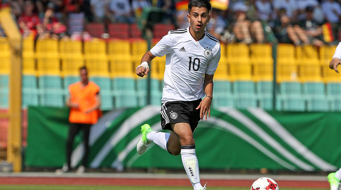 Erzielt nach der Pause das 2:0 für Hoffenheim: U 16-Nationalspieler Amid Khan Agha © 2017 Getty Images