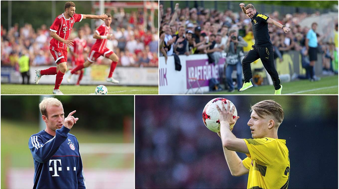 Auch bei A-Junioren ein Highlight: FC Bayern empfängt BVB in der ersten Pokalrunde © Getty Images/Imago/Collage DFB