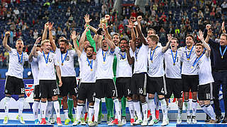 Das Rückgrat des Kaders: 17 Confed-Cup-Sieger sind in der WM-Qualifikation dabei © 2017 Getty Images