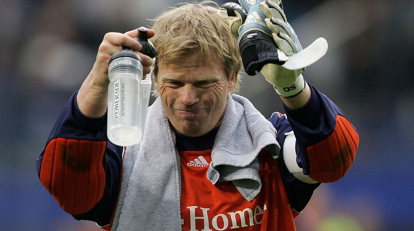 Hält seit dem 2. September 2007 den Rekord für meisten Torhüter-Einsätze: Oliver Kahn © 2007 Getty Images