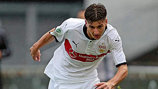 Hat zwei Drittel aller Stuttgarter Tore gemacht: U 17-Nationalspieler Leon Dajaku © imago/Pressefoto Baumann