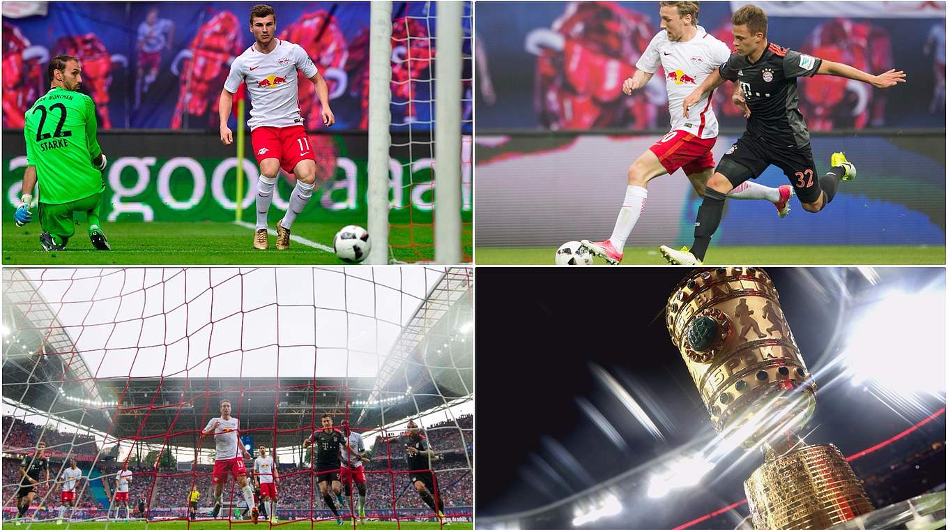 Biggest tie of round two: RB Leipzig welcome Bayern © GettyImages/Collage DFB