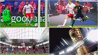 Biggest tie of round two: RB Leipzig welcome Bayern © GettyImages/Collage DFB
