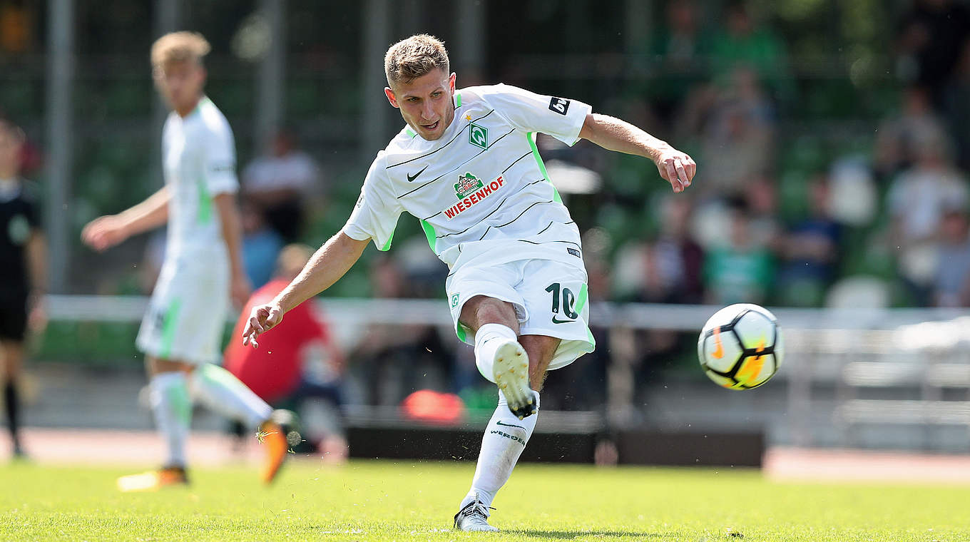 Erhofft sich den Durchbruch beim Zweitligisten Greuther Fürth: Levent Aycicek © 2017 Bongarts/Getty Images