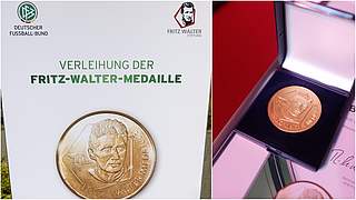 Festakt in Stuttgart: Die Fritz-Walter-Medaille wird zum 13. Mal an Talente verliehen © Getty Images/Collage DFB